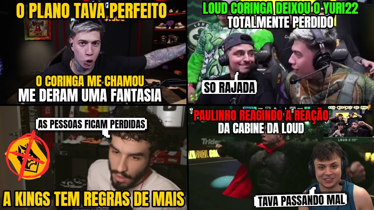 ESTAGIÁRIO FALOU SOBRE AS REGRAS DA KINGS LEAGUE E YURI22 REVELA ORIGEM DA FANTASIA DE TARTARUGA