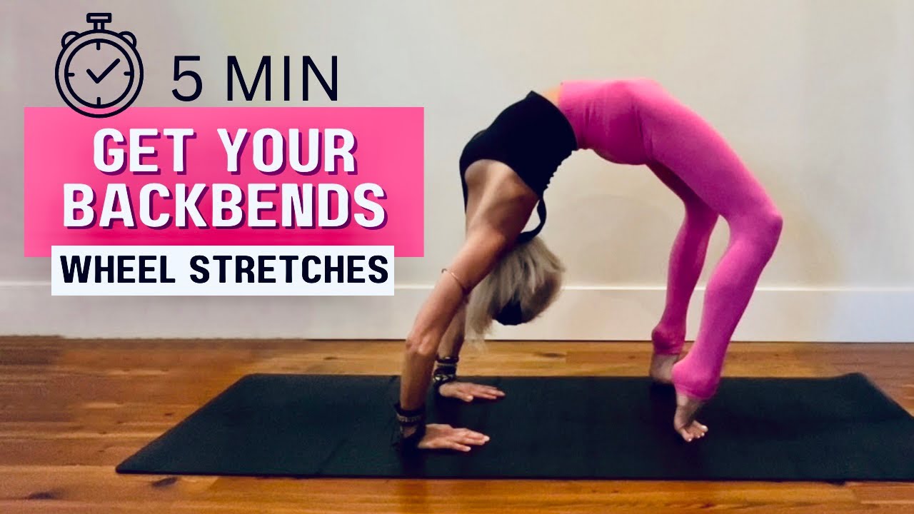 Wheel Pose| Yoga Wheel Backbend Stretch| Increase Flexibility Strength | Mandy Martin