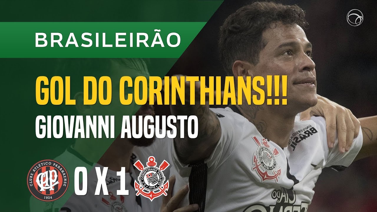 GOL (GIOVANNI AUGUSTO) - ATL&Eacute;TICO-PR X CORINTHIANS - 08/11 - BRASILEIR&Atilde;O 2017