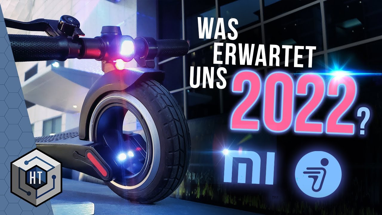 E-SCOOTER Trends 2022 🔥 DAS sehen wir bald überall! (NINEBOT, MI, uvm)