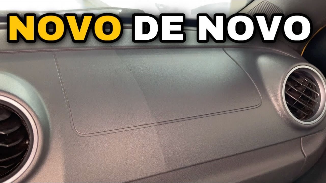 COMO RESTAURAR O PAINEL DO SEU CARRO EM CASA!