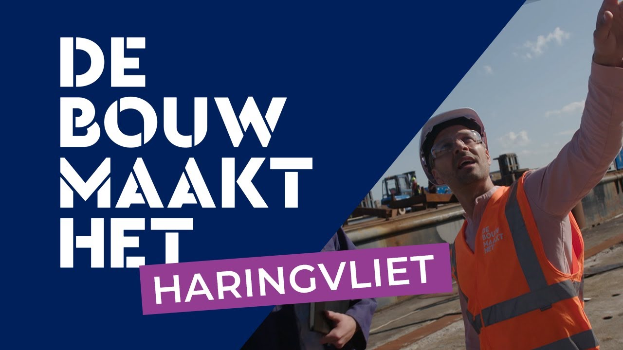Hier werd de nieuwe Haringvlietbrug gebouwd | De bouw maakt het