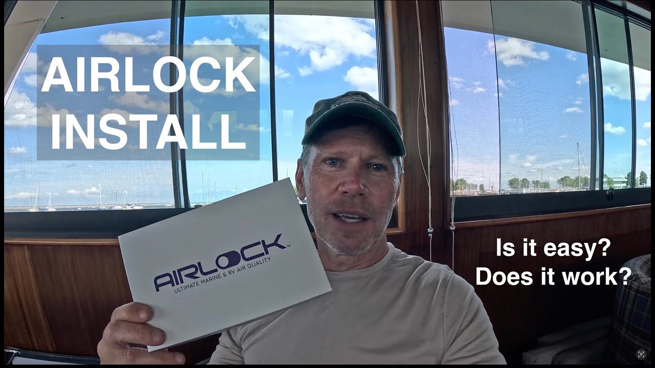 Sull'Acqua Project: AIRLOCK Install (1993 Hatteras 70 CPMY)