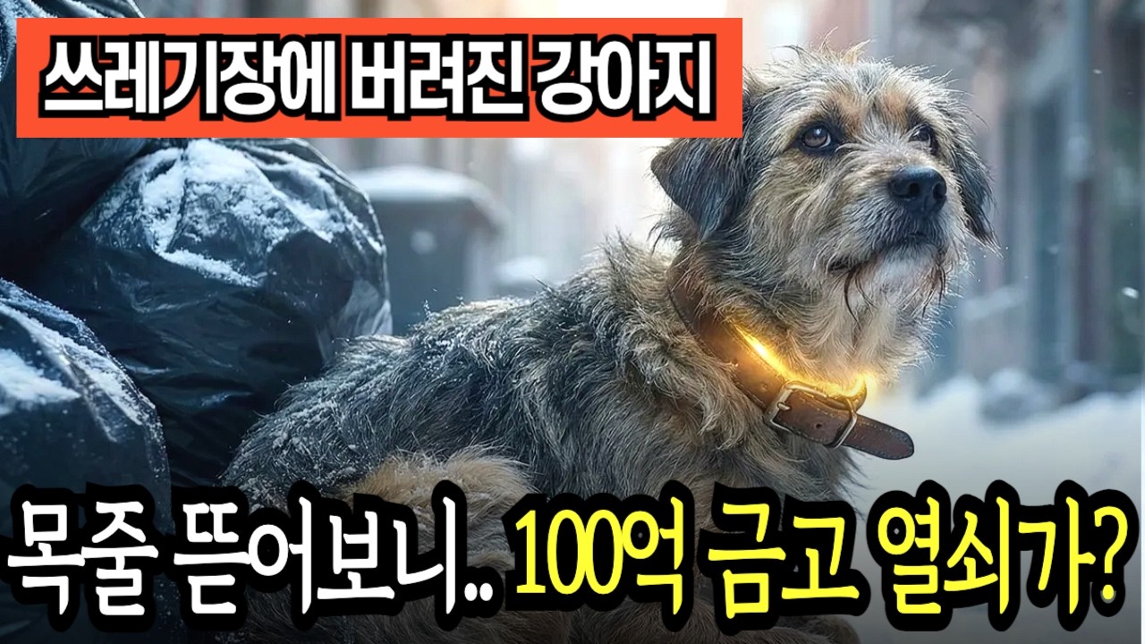 쓰레기장에 버려진 핏덩이 개, 낡은 목줄을 본 회장님이 바닥을 치며 오열한 충격 이유 ㅣ노후사연ㅣ감동사연ㅣ사연라디오ㅣ오디오북