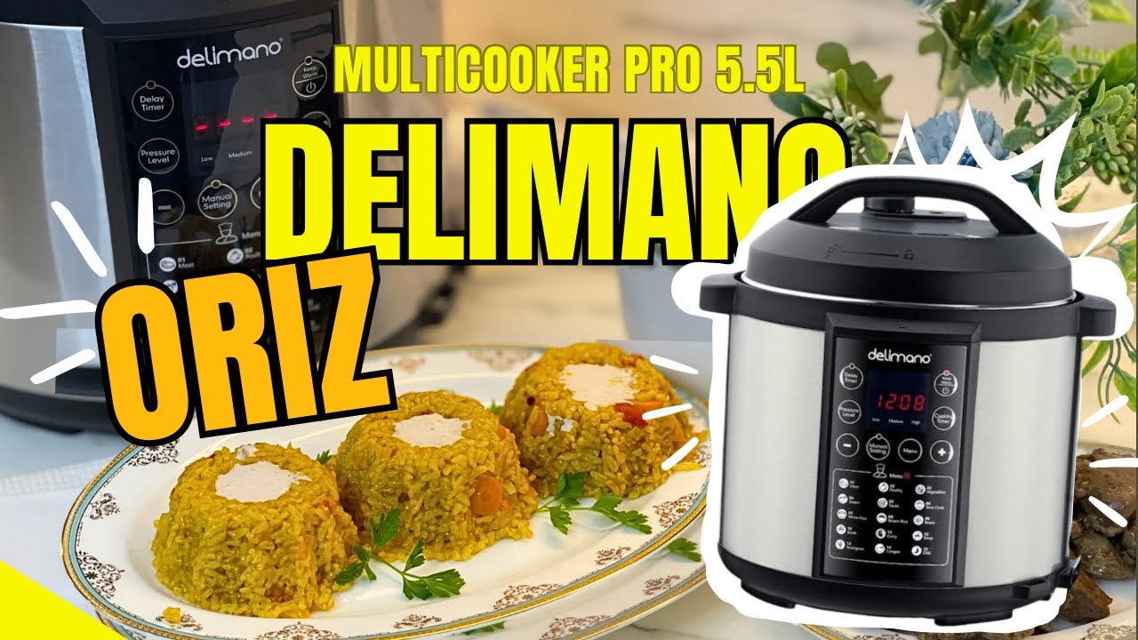 Si t&euml; p&euml;rgatitni Oriz n&euml; tenxhere me presion - Delimano PRO 5.5l