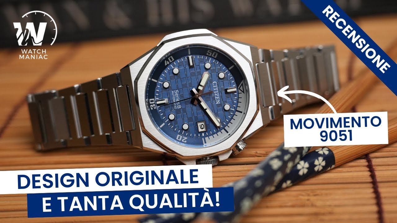 Citizen Serie 8 890: un orologio sportivo originale, ben fatto e con finiture super!
