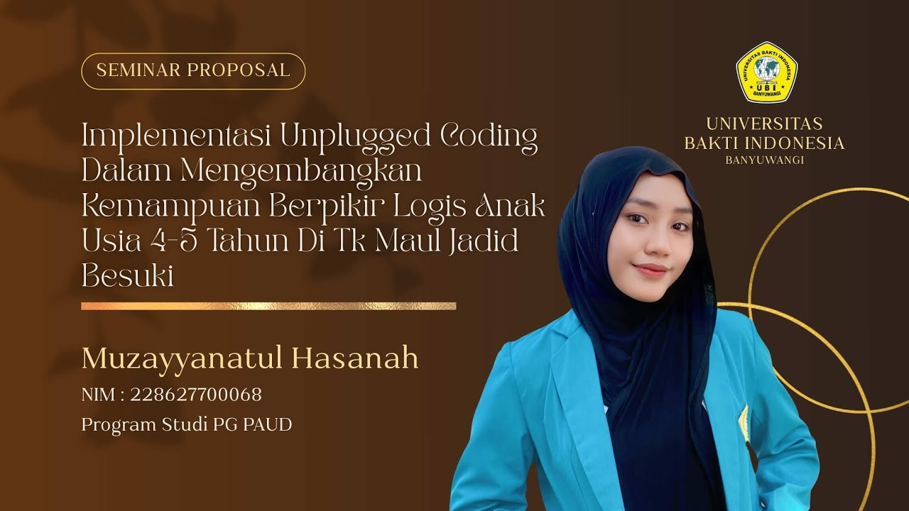 TUGAS PRESENTASI PROPOSAL PENELITIAN KUALITATIF OLEH MUZAYYANATUL HASANAH (228627700068)