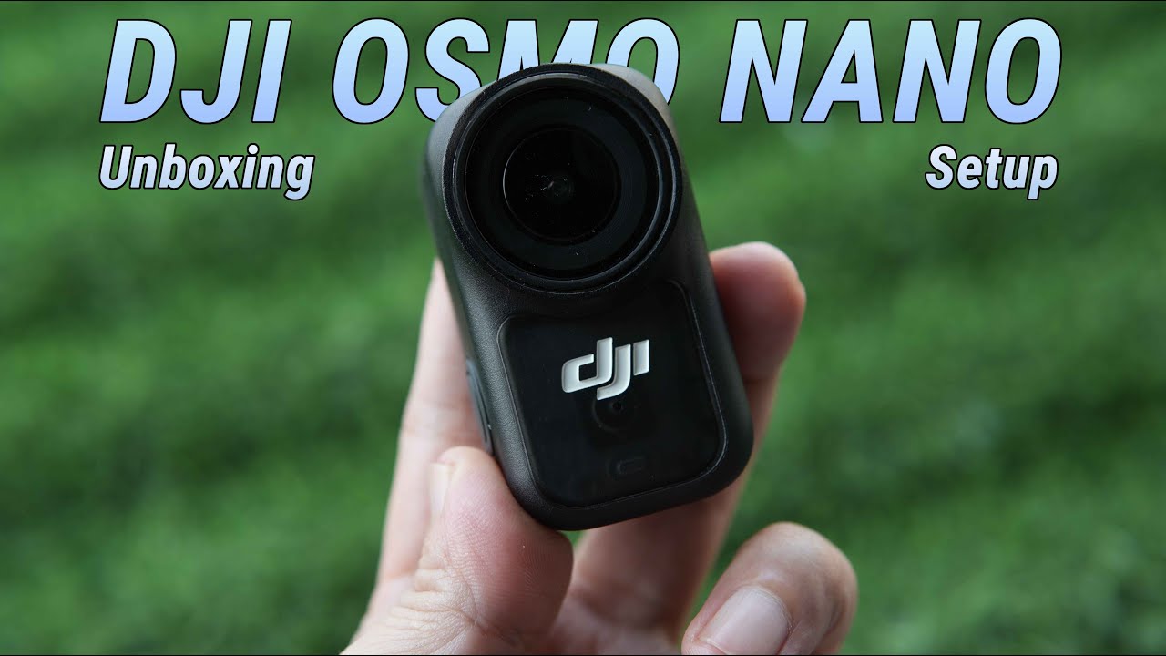 လိုချင်နေတဲ့ DJI OSMO Nano လေးနောက်ဆုံးမှာ Unboxing လုပ်ခွင့်ရပါပြီ . .  .