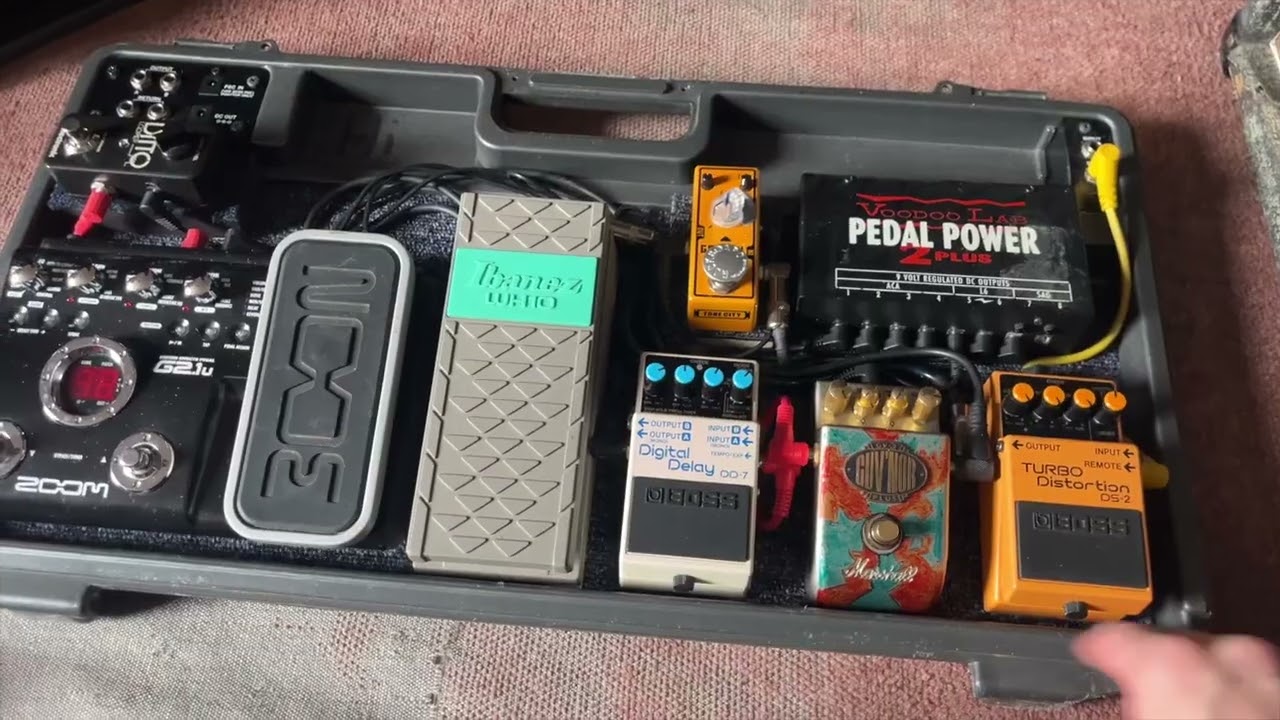 Updating My Boss Pedal Board :)