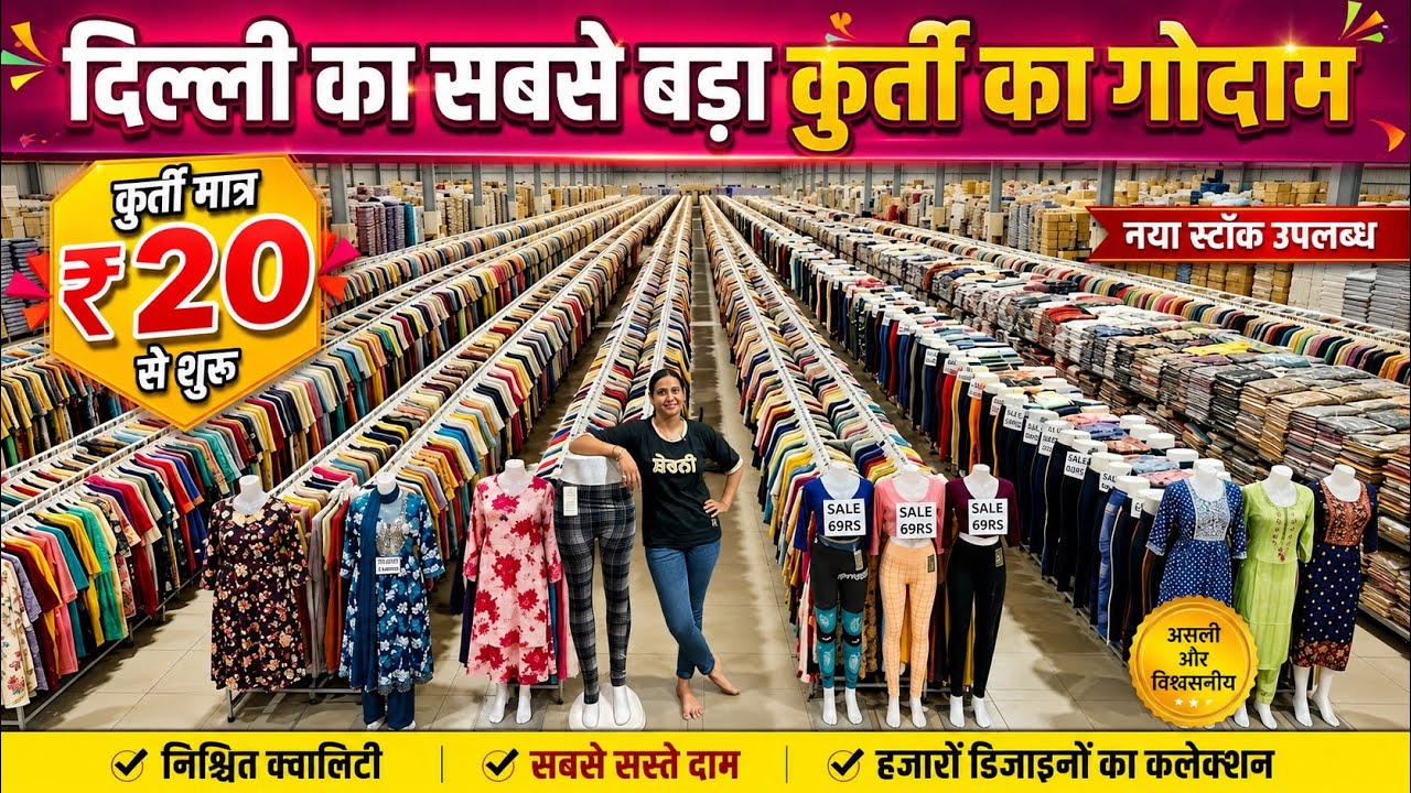 मात्र 20₹ से शुरू | Ladies kurti manufacturer ,suit wholesale market  in Delhi,Duppatta,Ladies tops