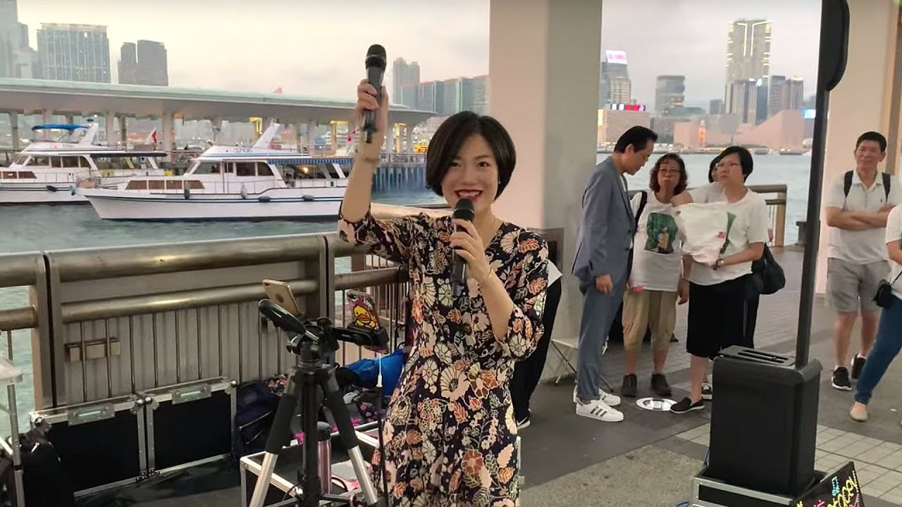 2019.05.18 中環10號碼頭街演 - 開場第1節 (流年, 採紅菱, 夢), 香港旺角小龙女龙婷