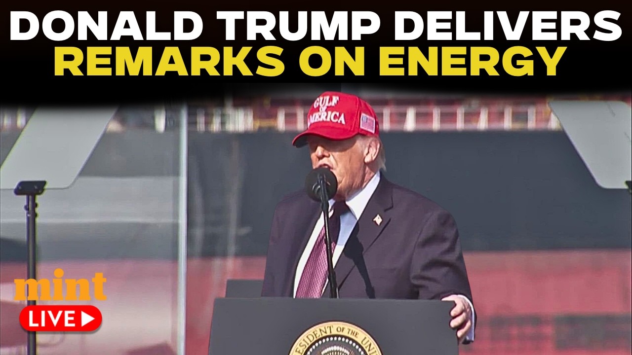 Donald Trump LIVE | Trump Speaks On Energy Policy | Trump's Big Statement LIVE | US News LIVE