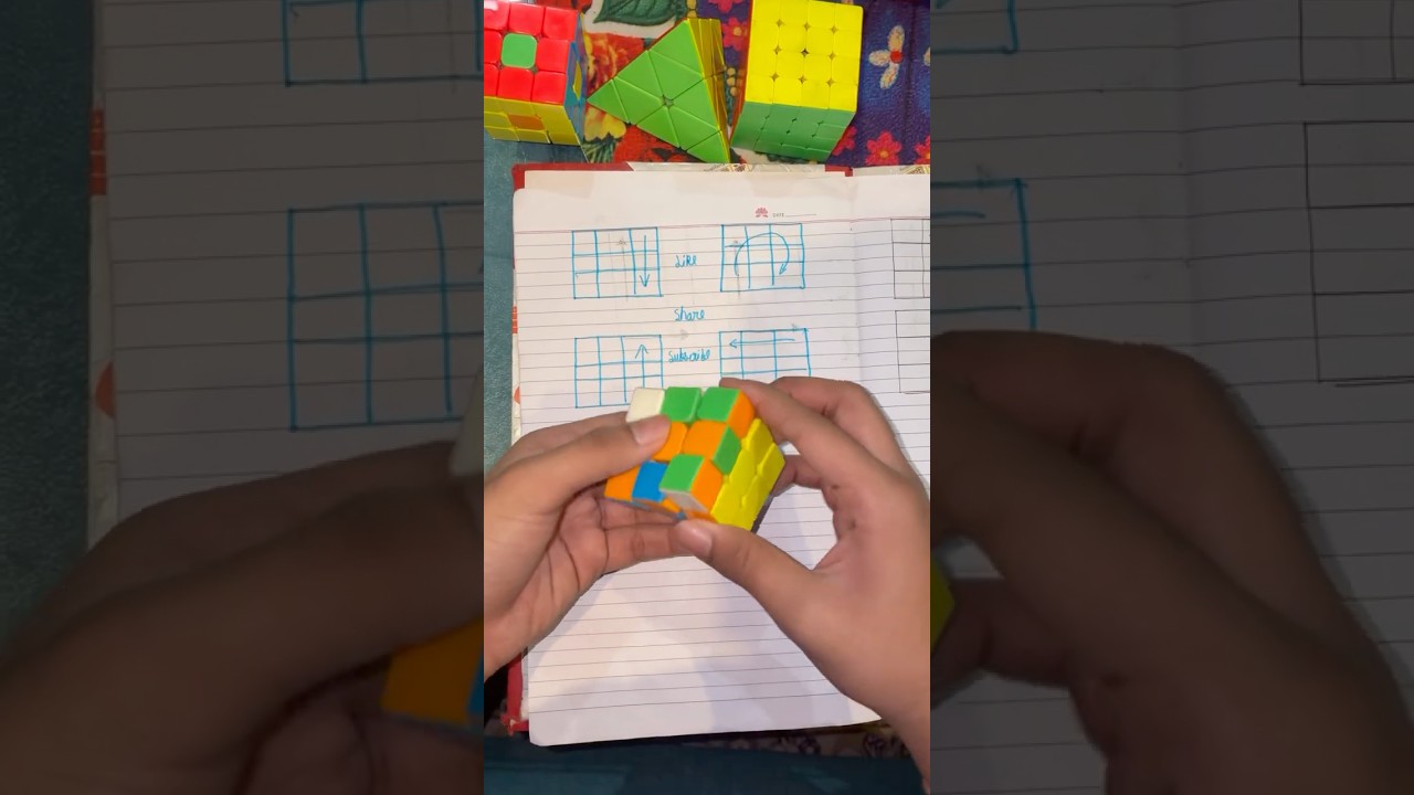 This Rubik's Cube Technique Works Every Time #shorts #hack #tuforial
