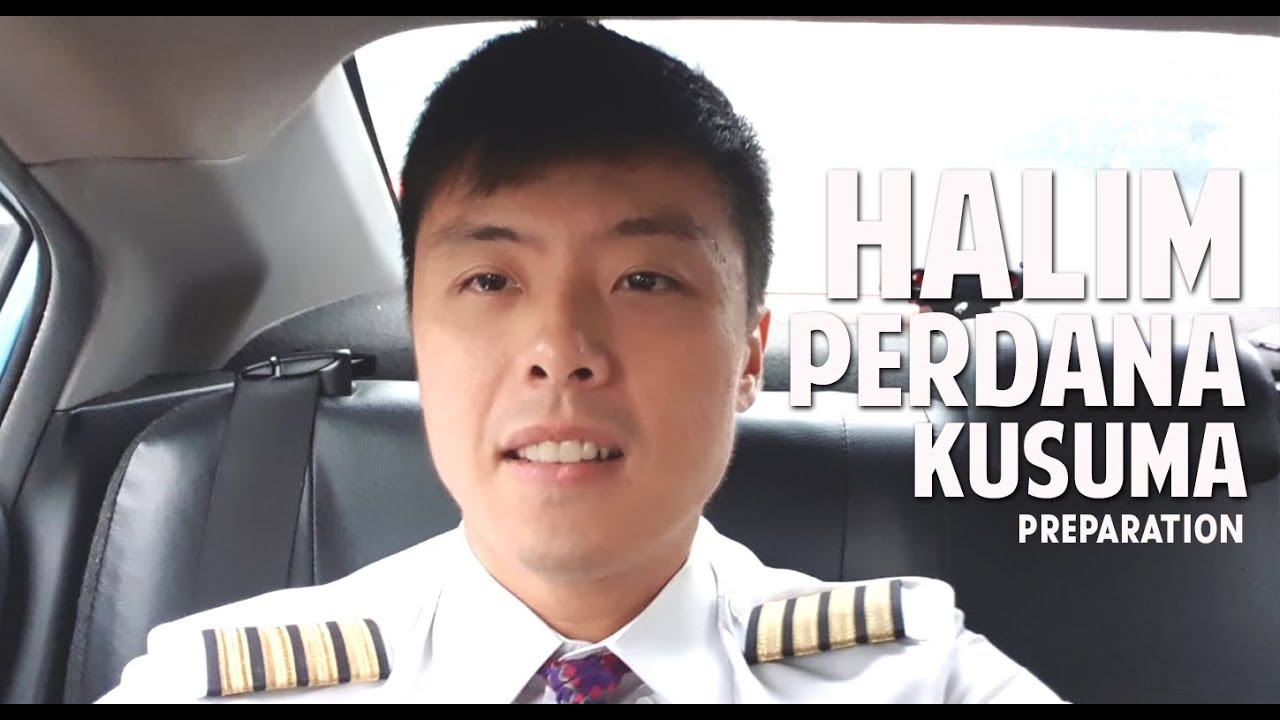 Persiapan Terbang Dari Bandara Halim Perdana Kusumah