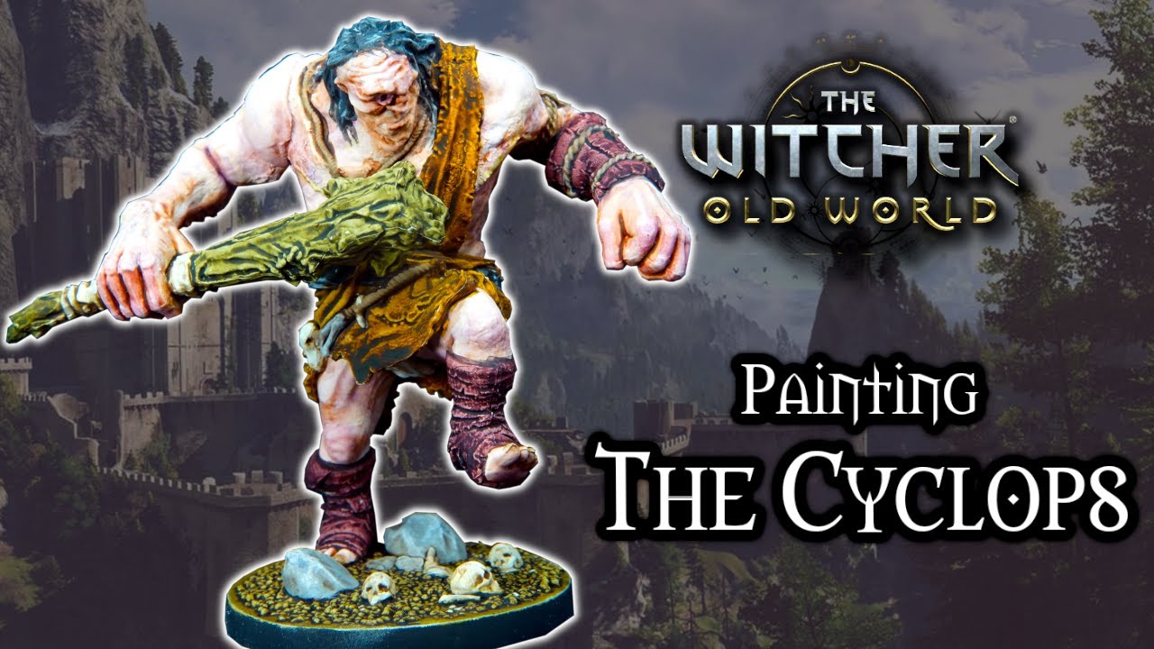Painting THE CYCLOPS from The Witcher: Old World