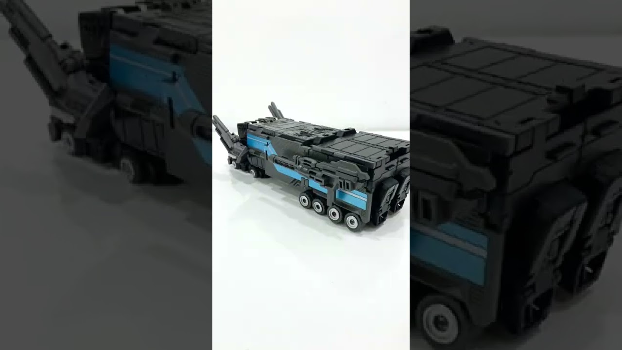 Transformers Nucleon Quest Convoy Thunder Erebus Truck Trailer Stop Motion #Shorts #Fyp #Fypシ