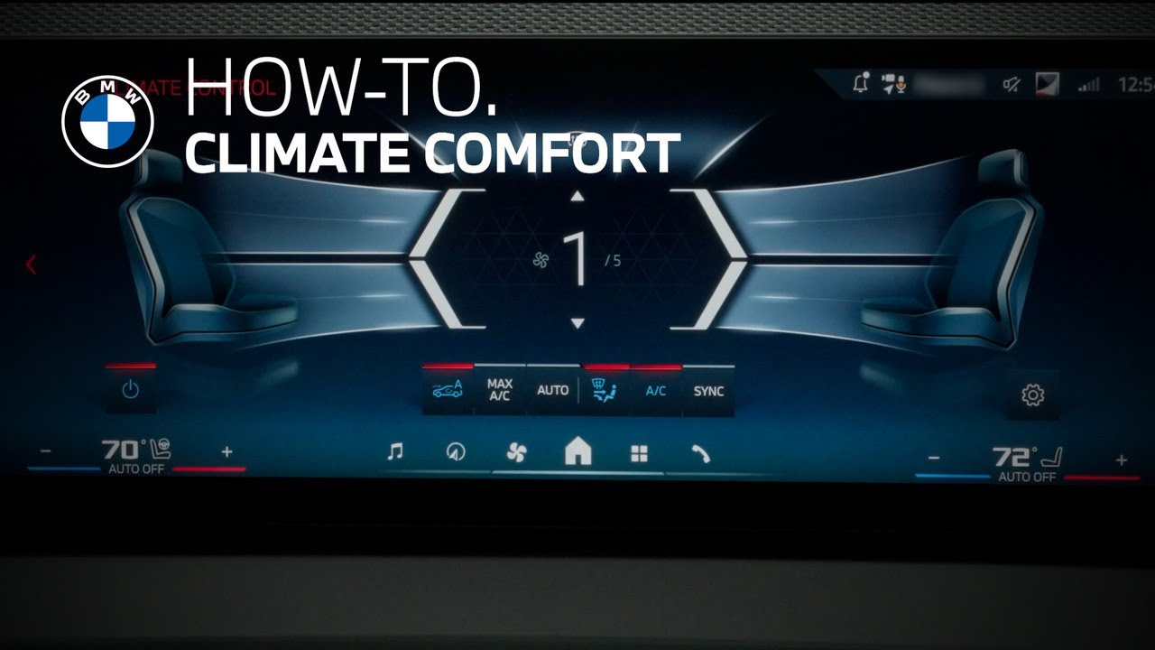 BMW Climate Control Comfort and Vent Control Settings Guide | BMW How-To