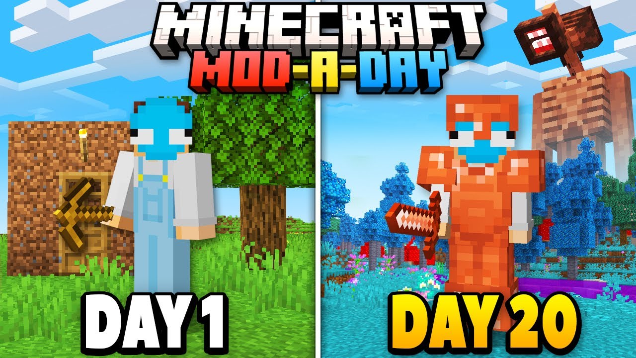 100 Days, But A New Mod Is Added Every Day...