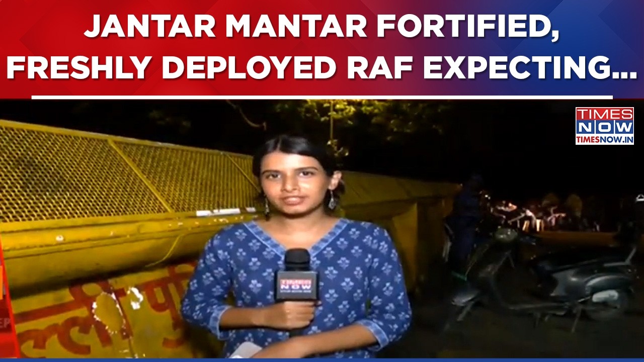 Jantar Mantar's Security Tightened Days After CJP Protest| Ground Report Shows Barricades, RAF