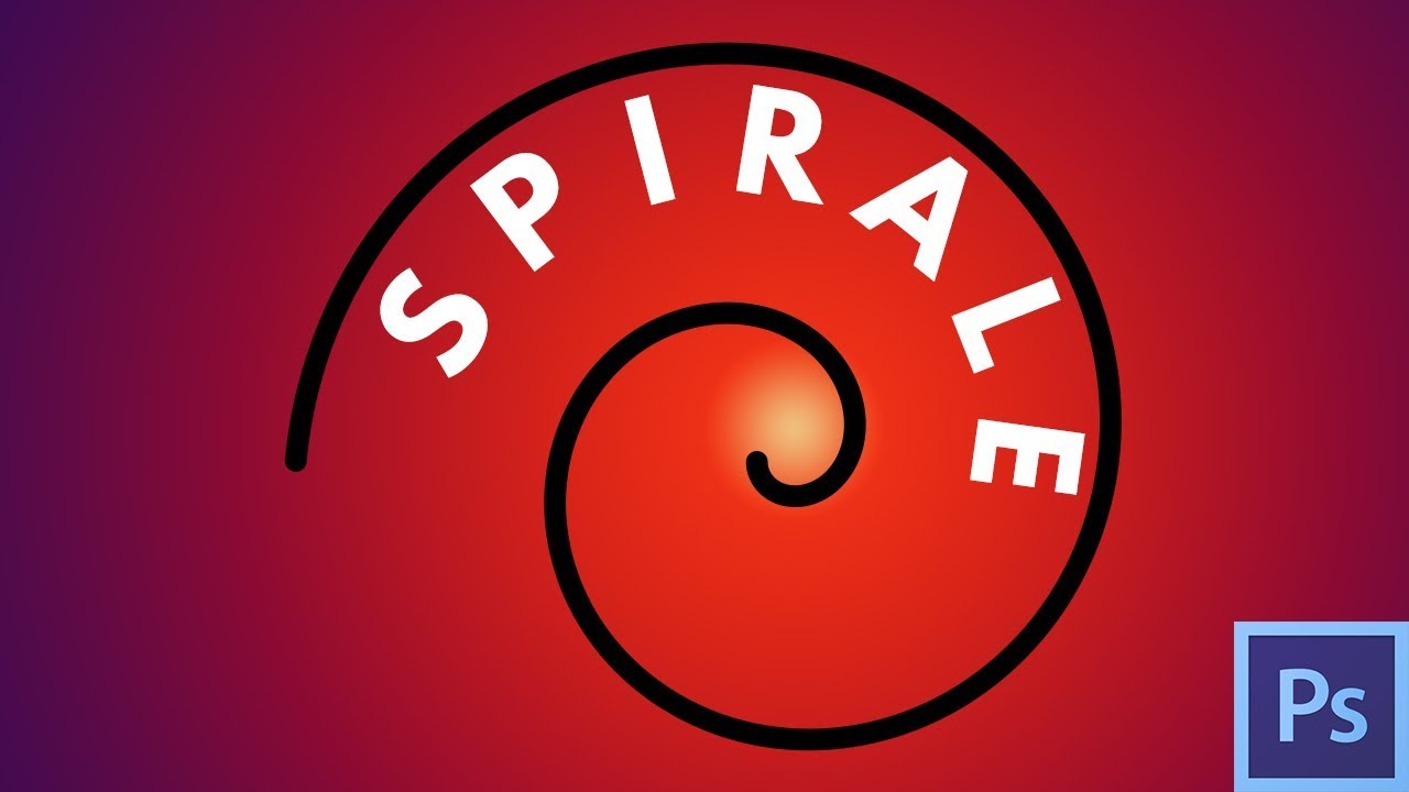 Comment dessiner une spirale dans Photoshop