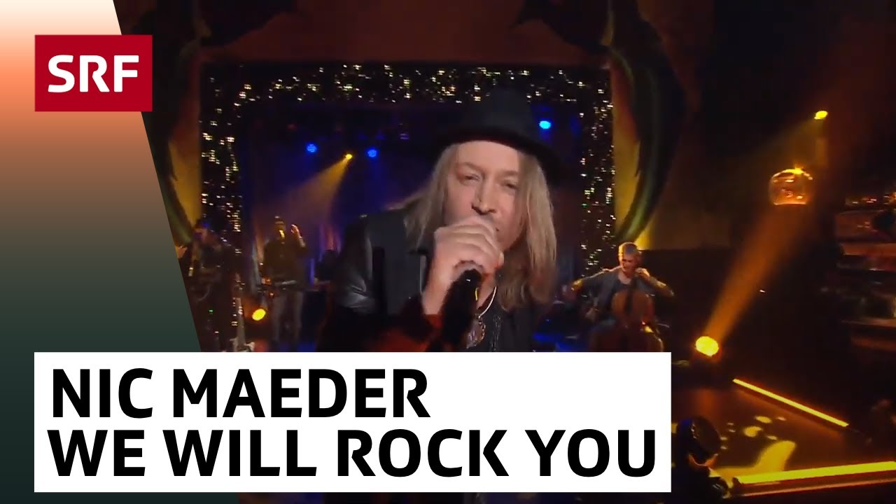 Nic Maeder: We Will Rock You | Schweizer Stars singen Queen | SRF