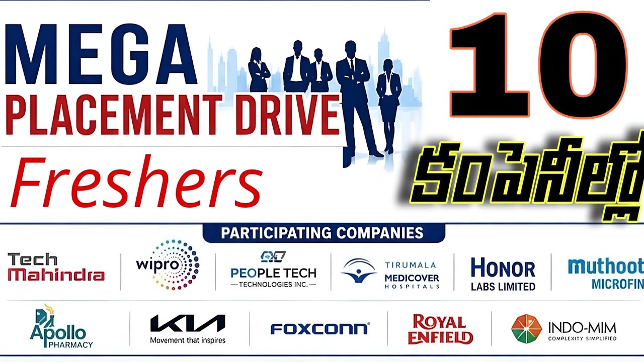 Vizag Company jobs placement for freshers telugu 2026 | Success Drive తెలుగు | Vizag Jobs 2026