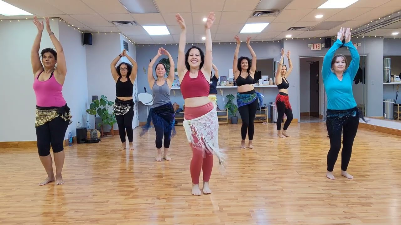Drum Solo Choreography for belly dancers