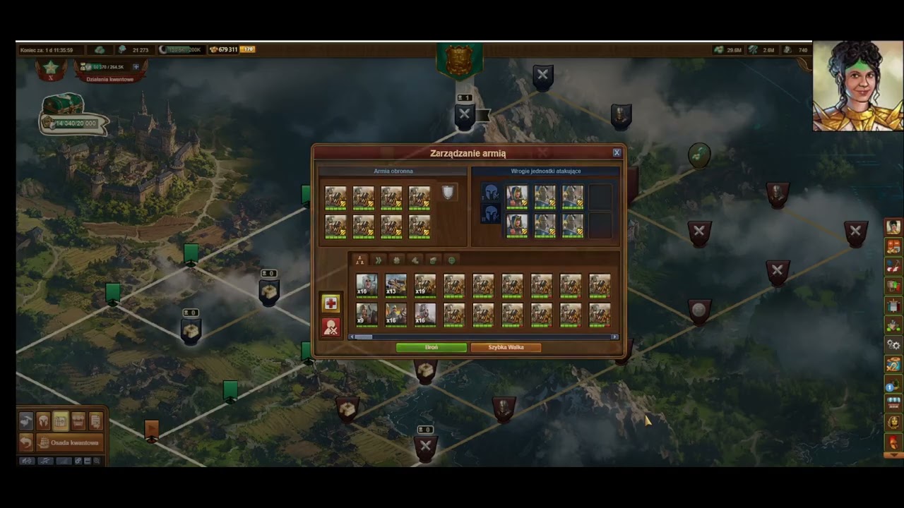 Sobota wieczorem tydzień od startu najazdów kwantowych Forge of Empires FOE