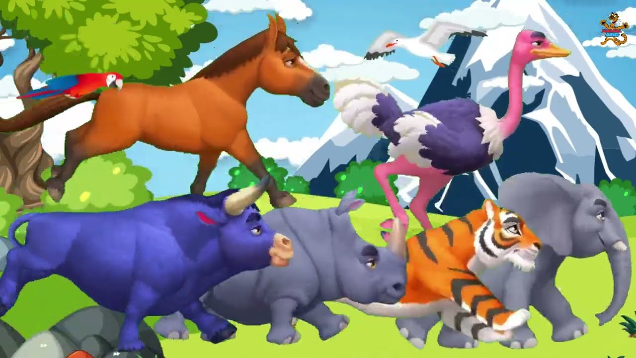 ABC Animal Sounds Song for Kids – Learn Animal Names & Fun Sounds