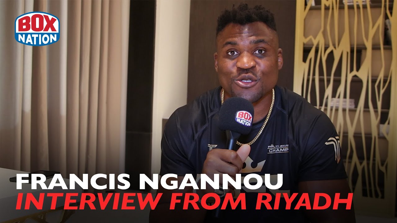 Francis Ngannou FIRES SHOTS at Anthony Joshua last performance / adamant that he 