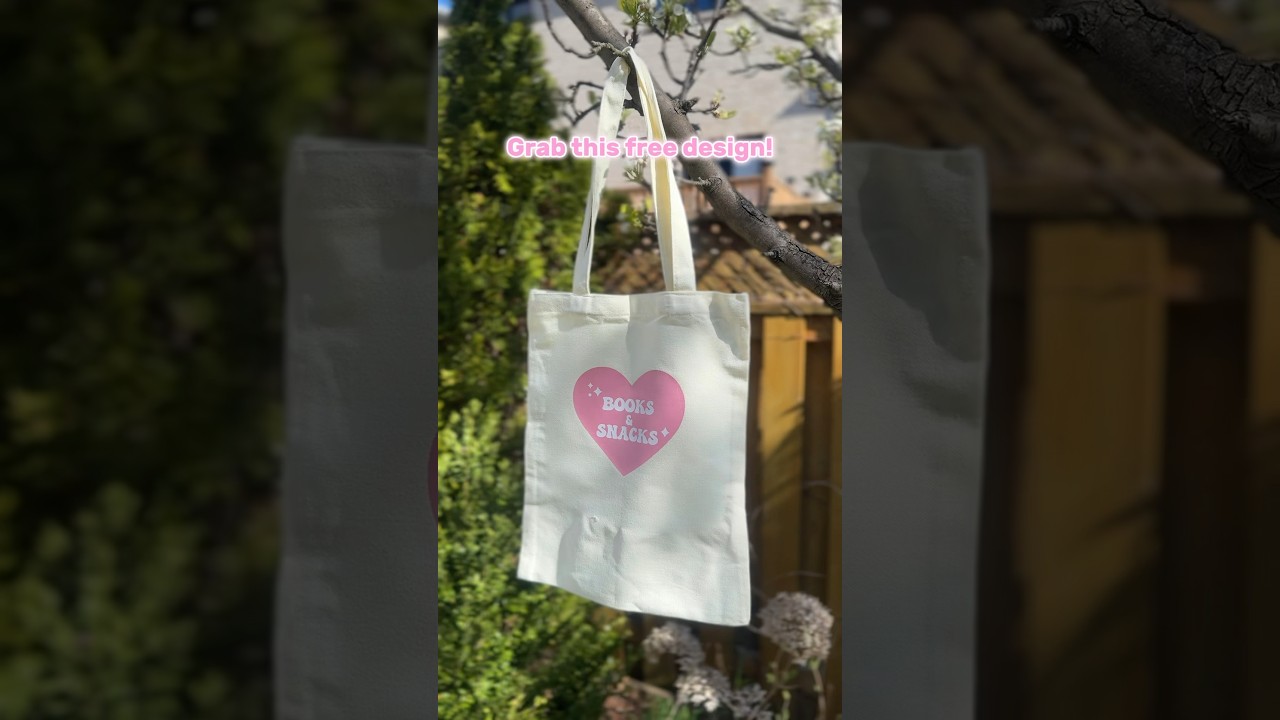 DIY tote bag #crafting #diytotebag #htvvinyl #diycrafts #diyprojects