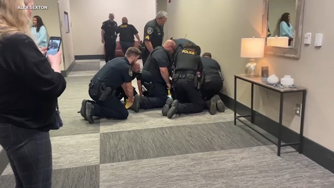 Protesters tased, arrested at Rep. Marjorie Taylor Greene's town hall