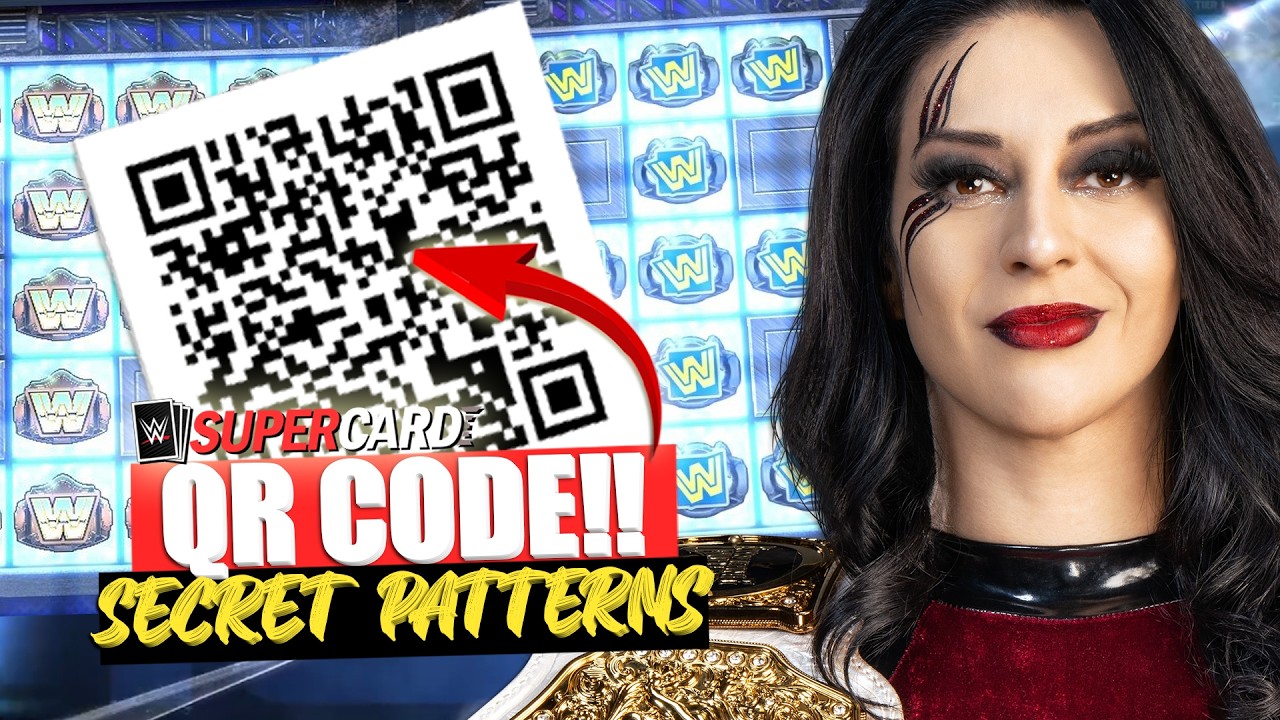 НОВЫЙ QR-КОД ДЛЯ WWE SUPERCARD!! + ШАБЛОНЫ
