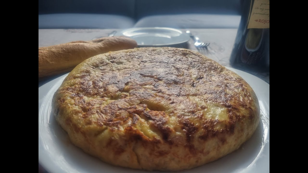 Tortilla de patata con calamares