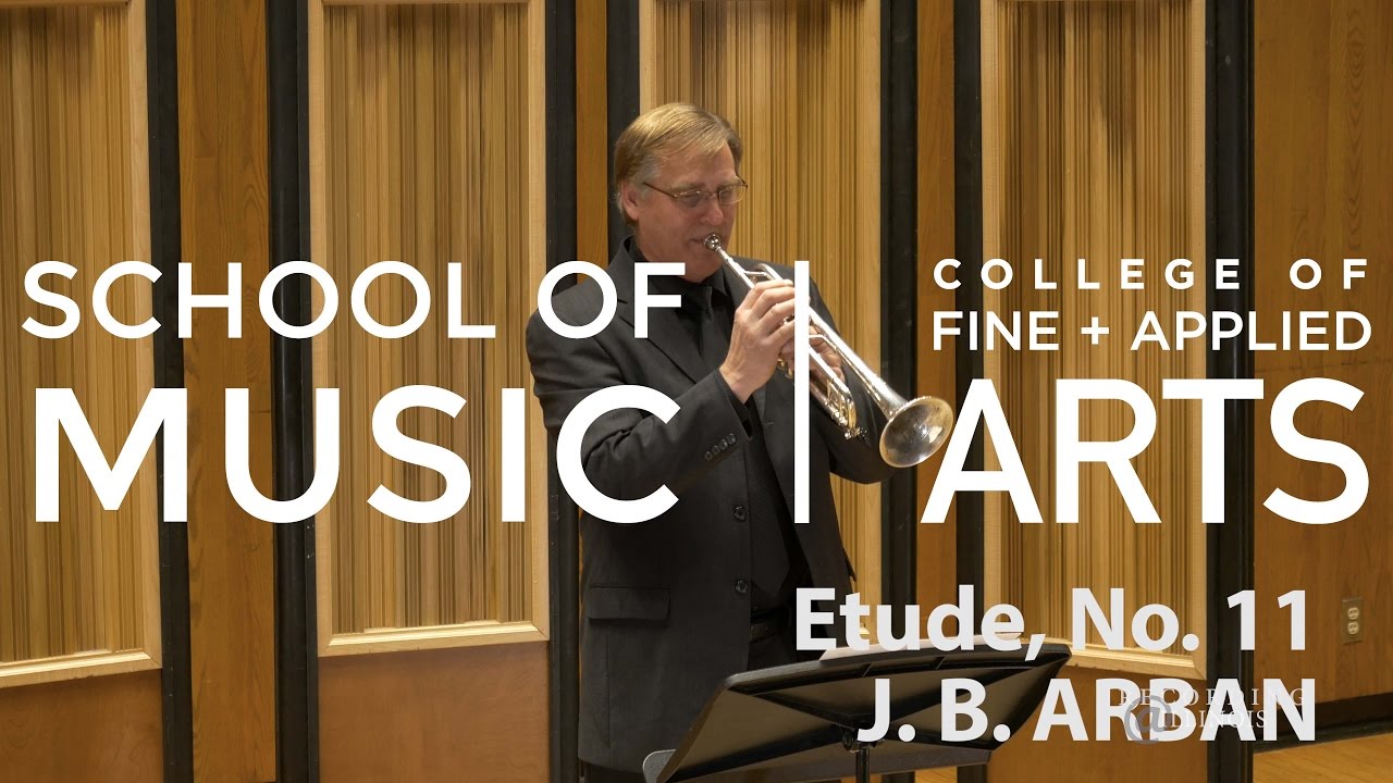 Professor Daval: ILMEA Trumpet - Etude, No. 11 - J. B. ARBAN