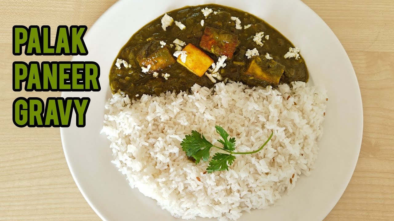 Palak paneer gravy| Creamy and flavourful