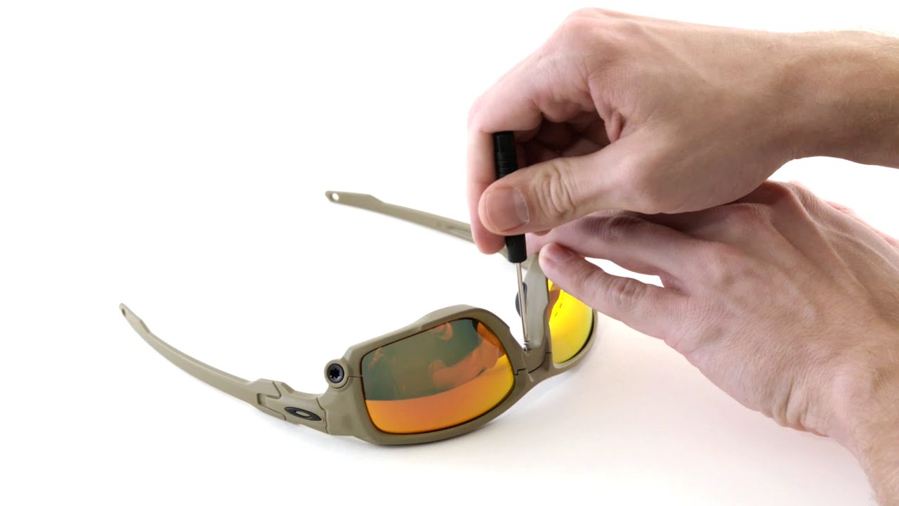Oakley Shocktube Lens Replacement & Installation Instructions