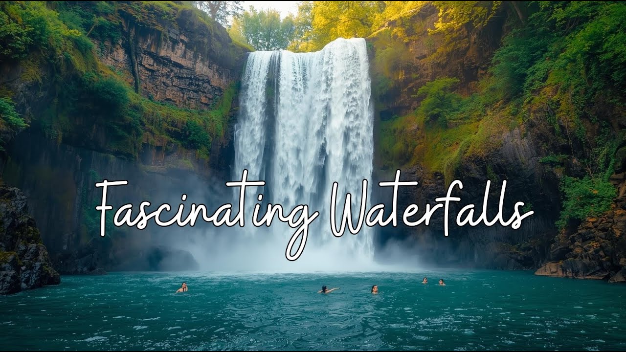 A Peaceful Nature Escape 🌿 Waterfalls, Camping, Foggy Roads & Starry Night