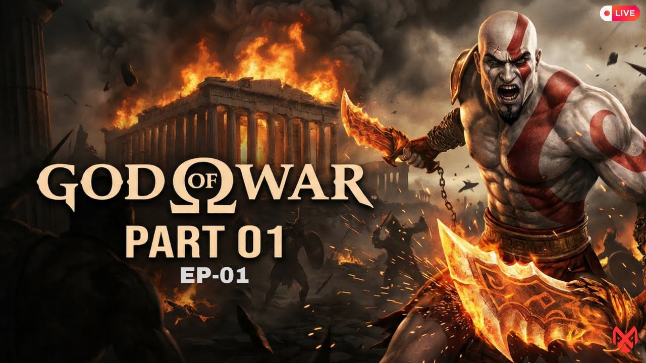 🔴 LIVE: God of War Gameplay Part -01 Ep - 01 |  Gekko Gaming YT  #live #gaming  #godofwar