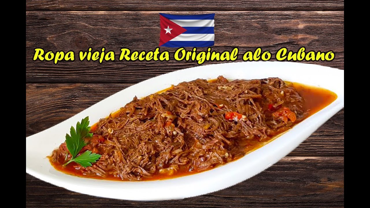 Ropa Vieja  Receta  Cubana Paso a Paso