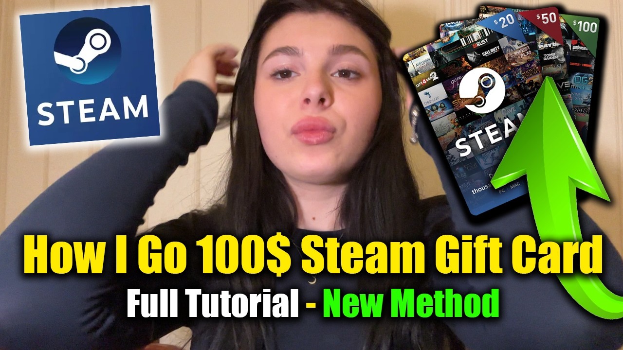 How to Get FREE Steam Gift Card Codes (Working & Fast) 🚀 $100 Steam Wallet ✅ No Verification/No CC