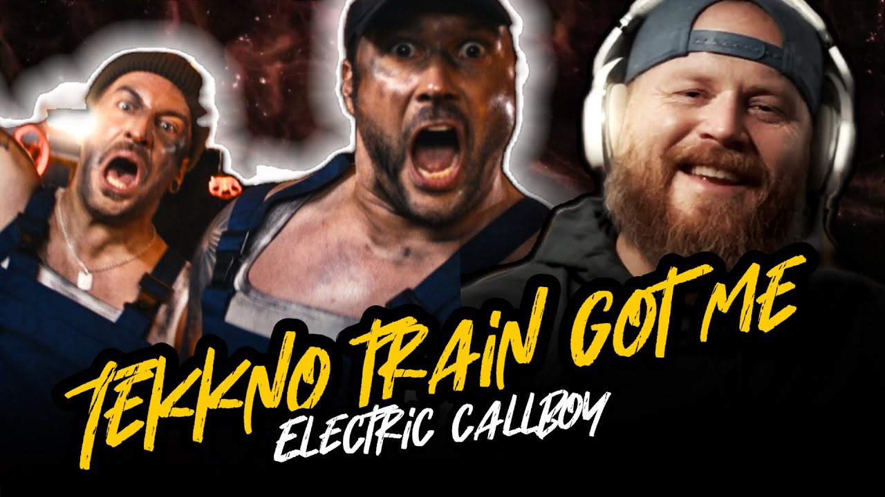 Tekkno Train Got Me 😂 | Забавная реакция на Electric Callboy (не пропустите концовку!)
