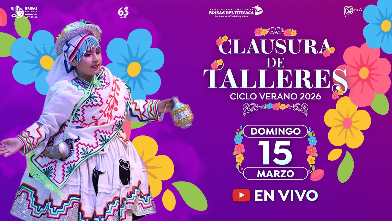 Clausura de Talleres - Ciclo Verano 2026 | 15/03/2026