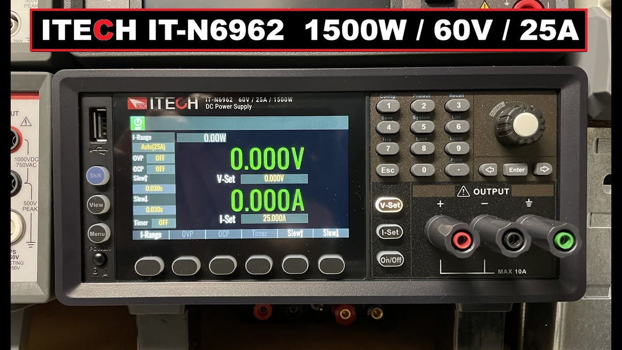 TA-0453: iTECH IT-N6962 1500W  - Precision Low Ripple Power Supply