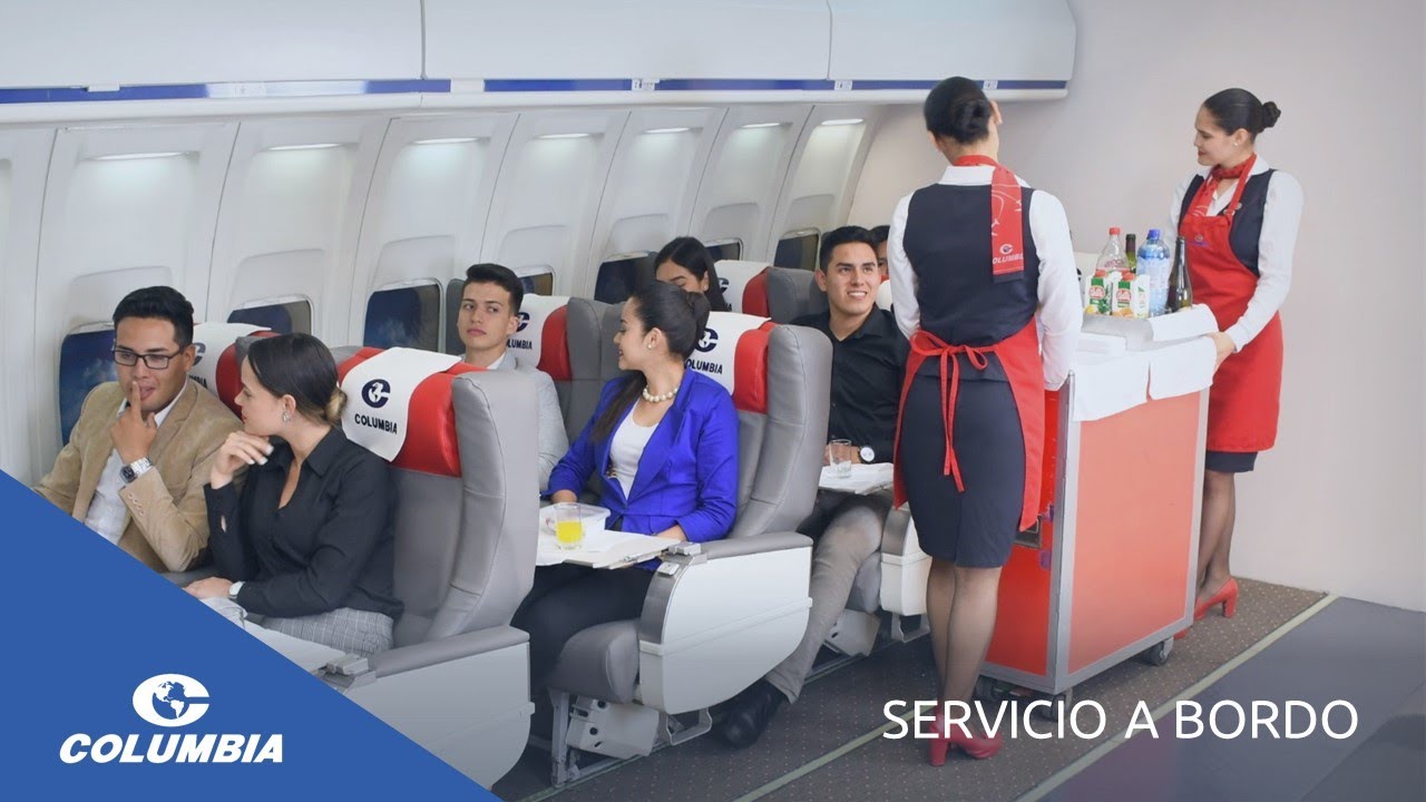 SERVICIO A BORDO - AVIACIÓN COMERCIAL - COLUMBIA