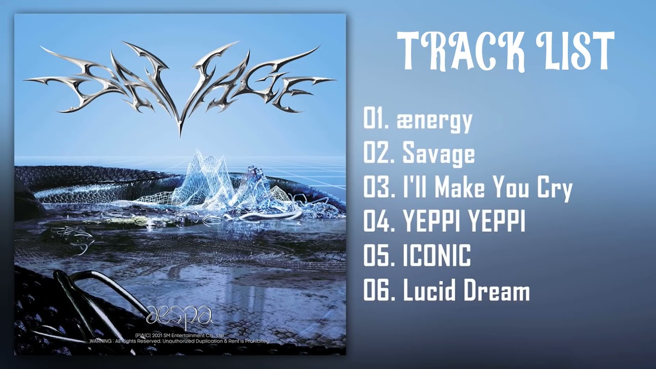 [Full Album] ​a e s p a (에스파) - Savage