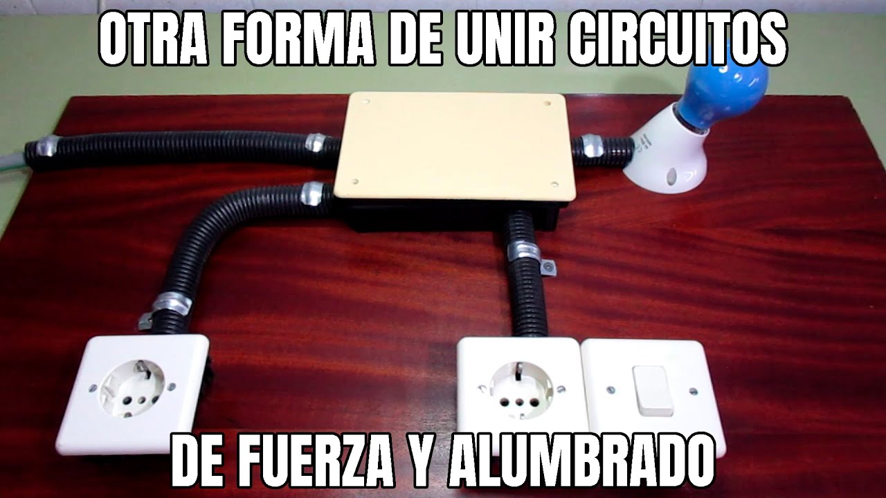OTRA FORMA DE UNIR CIRCUITOS DE FUERZA Y ALUMBRADO