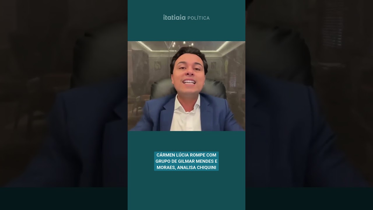 C&Aacute;RMEN L&Uacute;CIA ROMPE COM GRUPO DE GILMAR MENDES E MORAES, ANALISA CHIQUINI