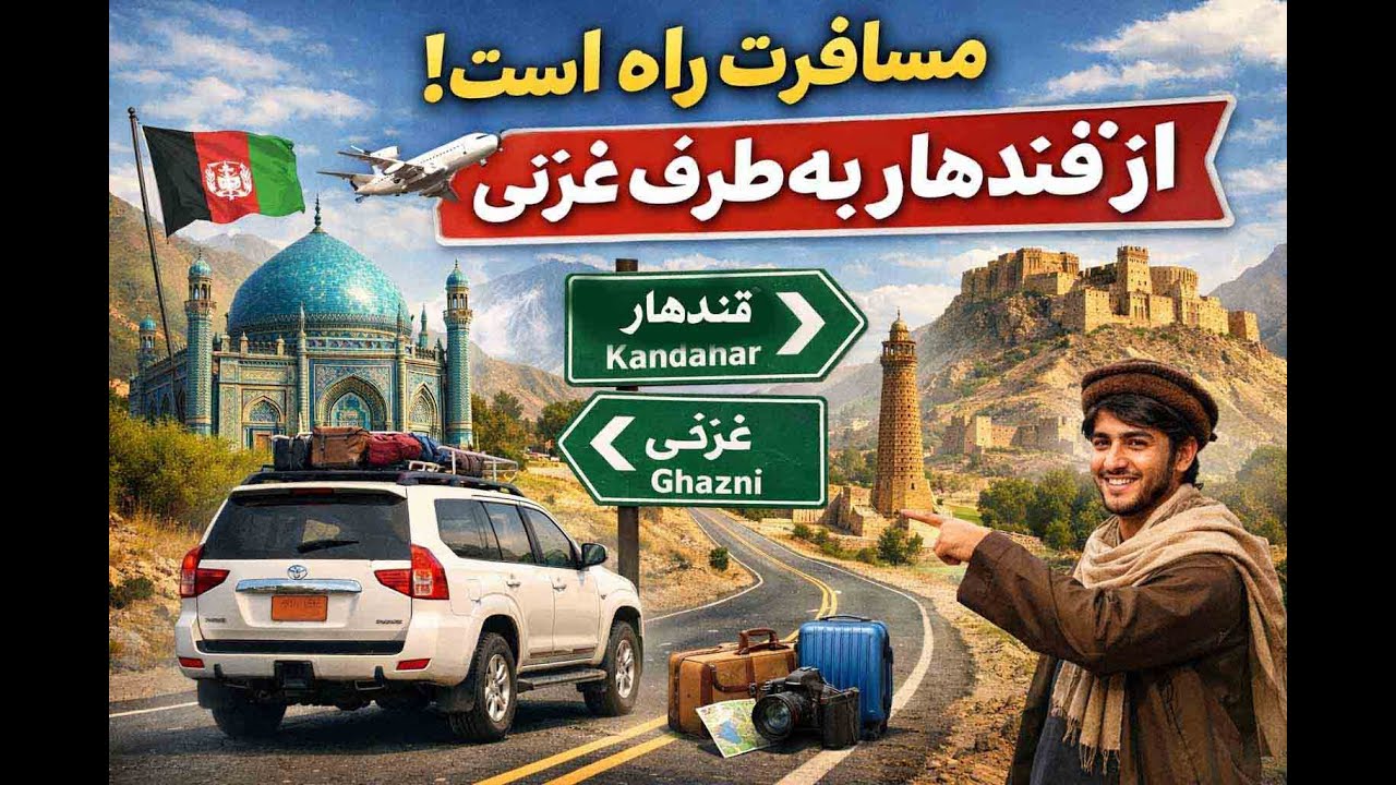 سفر در دل سرزمین تاریخ؛ از قندهار تا غزنی