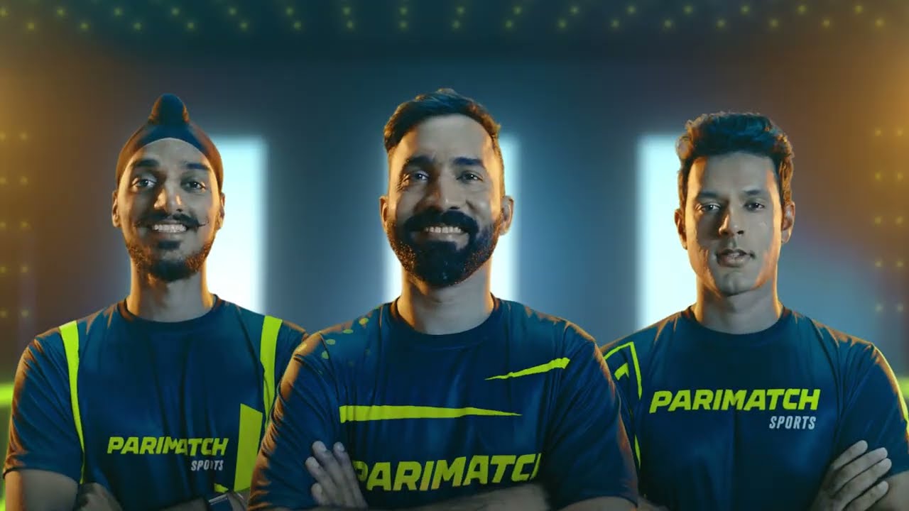 Parimatch Sports is inspired by champions | Shivam Dube, Arshdeep Singh and Dinesh Karthik